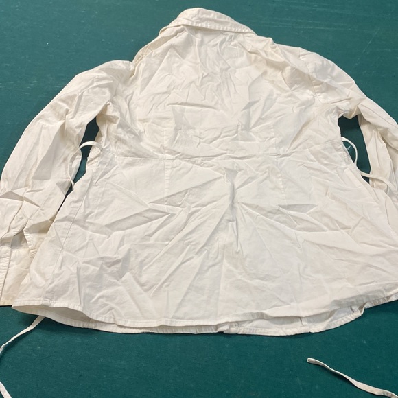 White maternity blouse - Picture 4 of 4